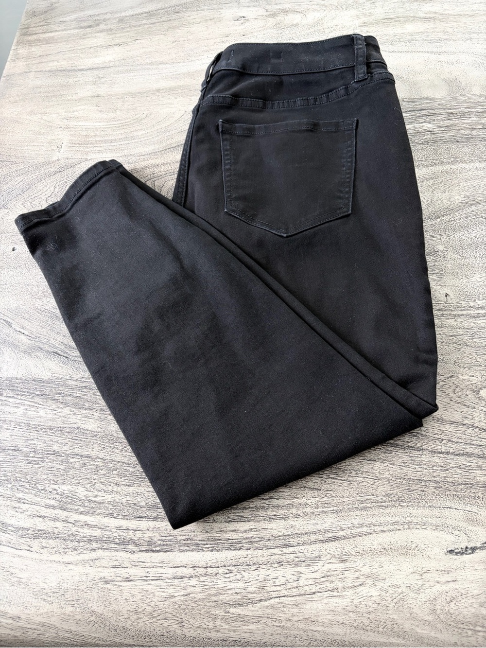 Lane Bryant Flex Magic Waistband Skinny Jeans Black Size 16 S